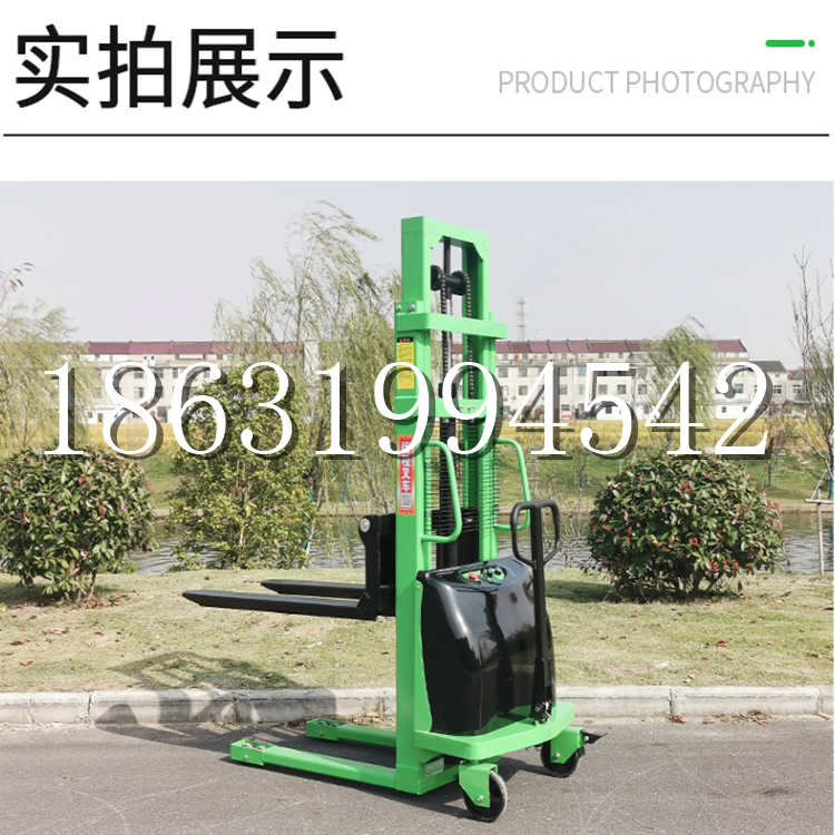 顺城区电动叉车堆高车液压铲车电瓶1吨2吨站驾步行式小型全自动叉车